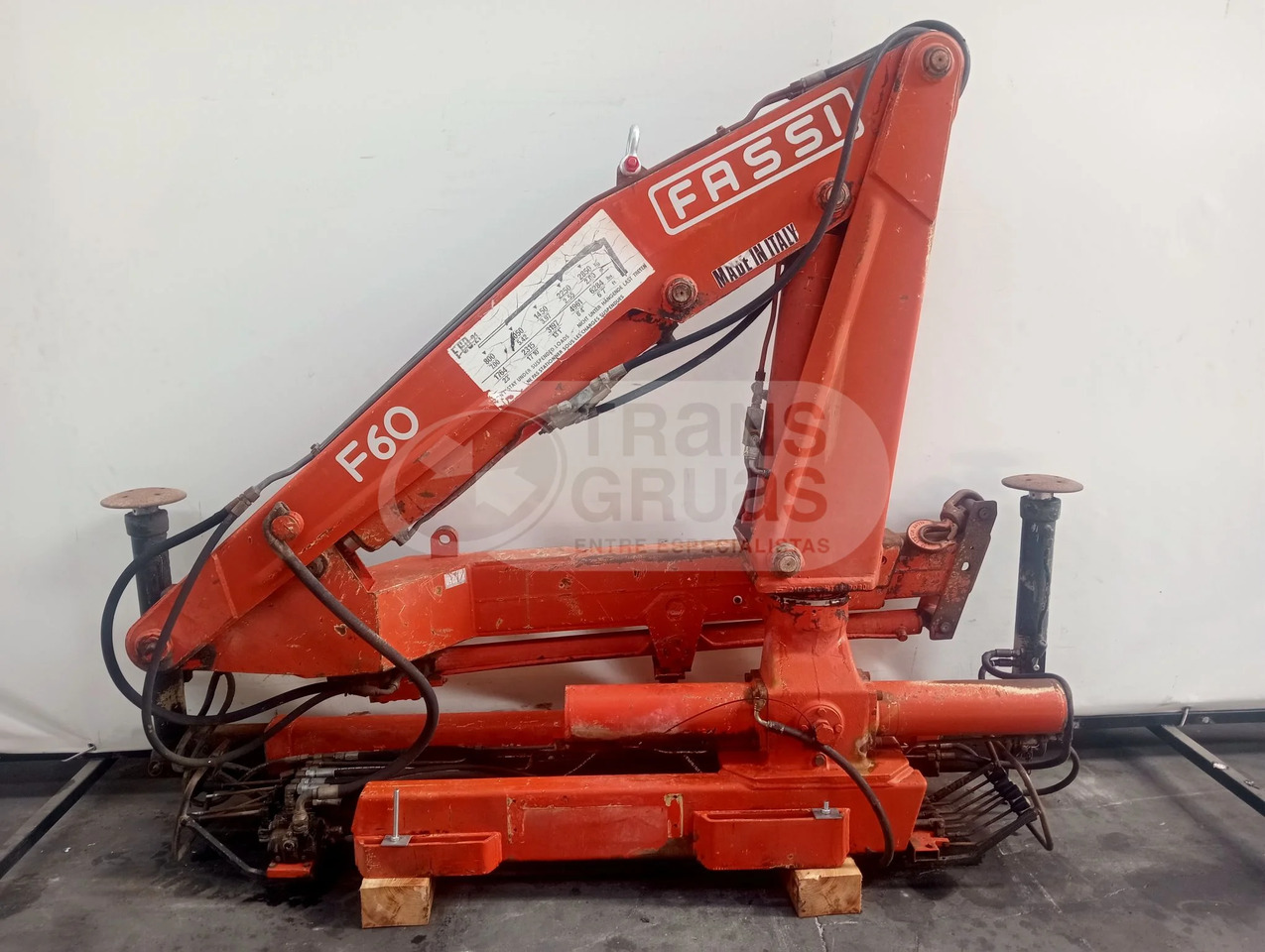 Grúa hidráulica Fassi F60.21 - Derek pemuat: gambar 1 Grúa hidráulica Fassi F60.21 - Derek pemuat: gambar 1