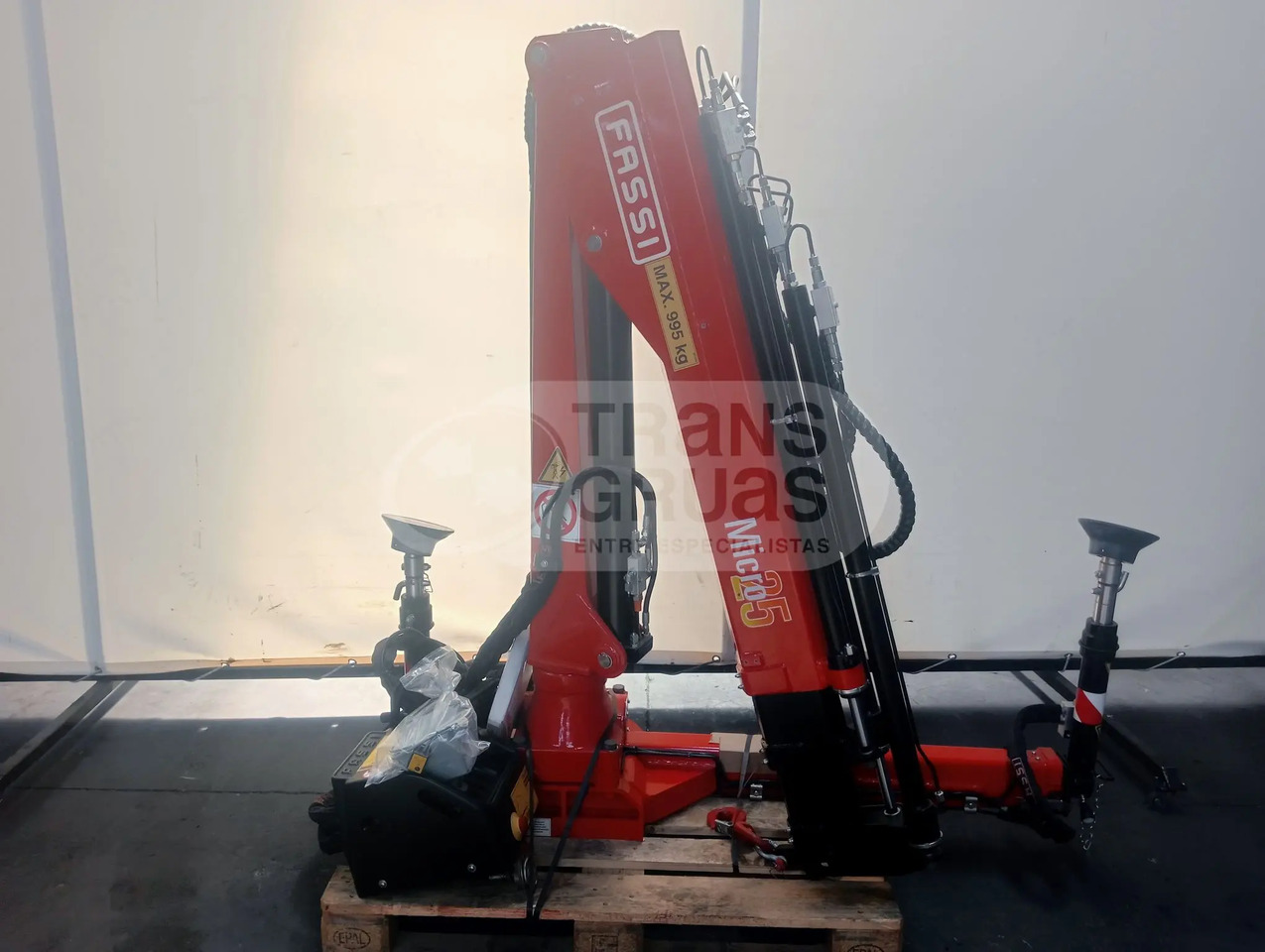 Grúa hidráulica Fassi micro M25A.13 Seminueva - Derek pemuat: gambar 3 Grúa hidráulica Fassi micro M25A.13 Seminueva - Derek pemuat: gambar 3