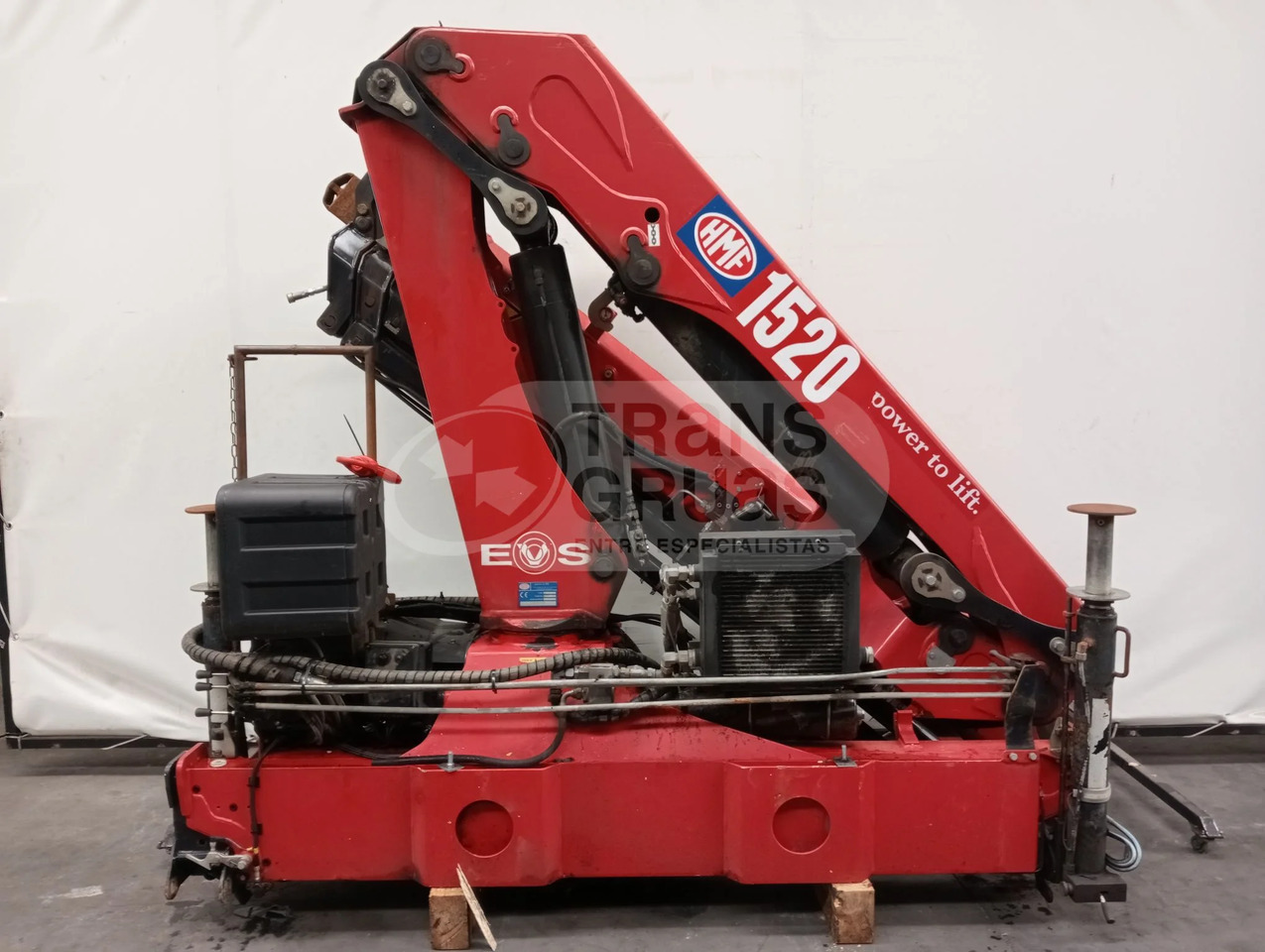 Grúa hidráulica HMF 1520 K4 - Derek pemuat: gambar 1 Grúa hidráulica HMF 1520 K4 - Derek pemuat: gambar 1