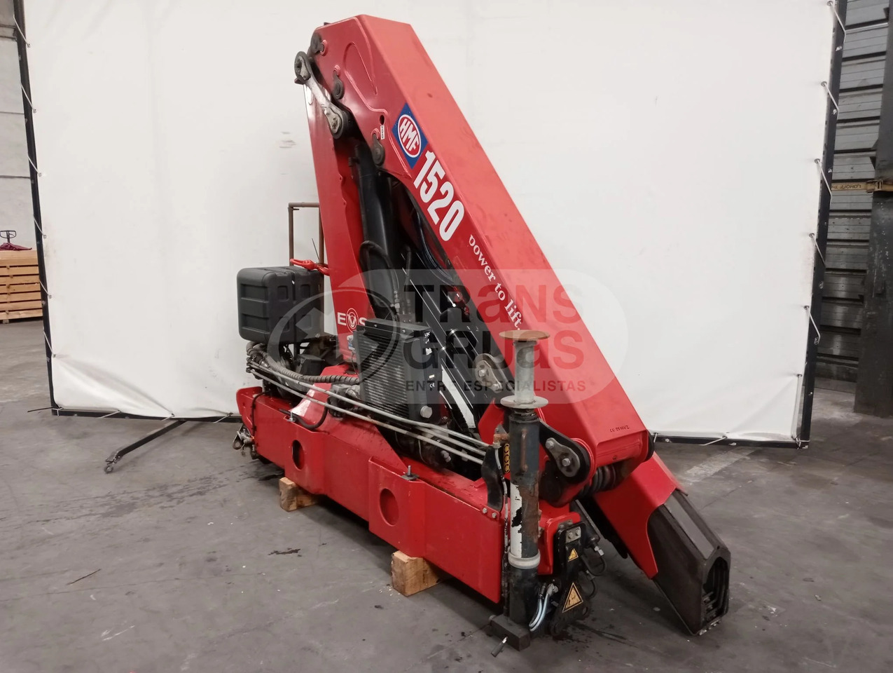 Grúa hidráulica HMF 1520 K4 - Derek pemuat: gambar 3 Grúa hidráulica HMF 1520 K4 - Derek pemuat: gambar 3