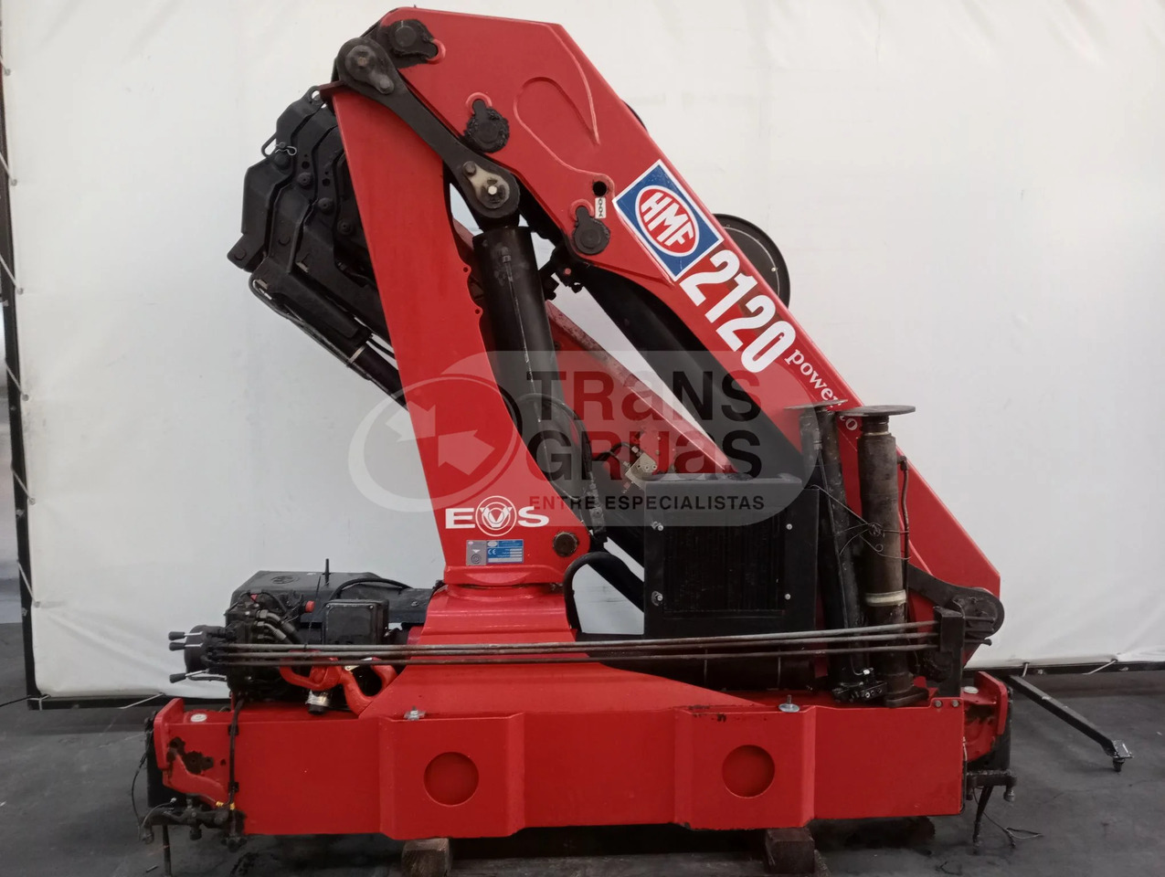 Grúa hidráulica HMF 2120 K4 - Derek pemuat: gambar 1 Grúa hidráulica HMF 2120 K4 - Derek pemuat: gambar 1