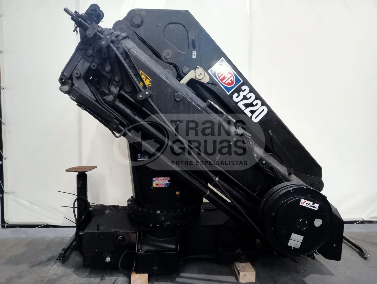 Grúa hidráulica HMF 3220 K5 - Derek pemuat: gambar 1 Grúa hidráulica HMF 3220 K5 - Derek pemuat: gambar 1