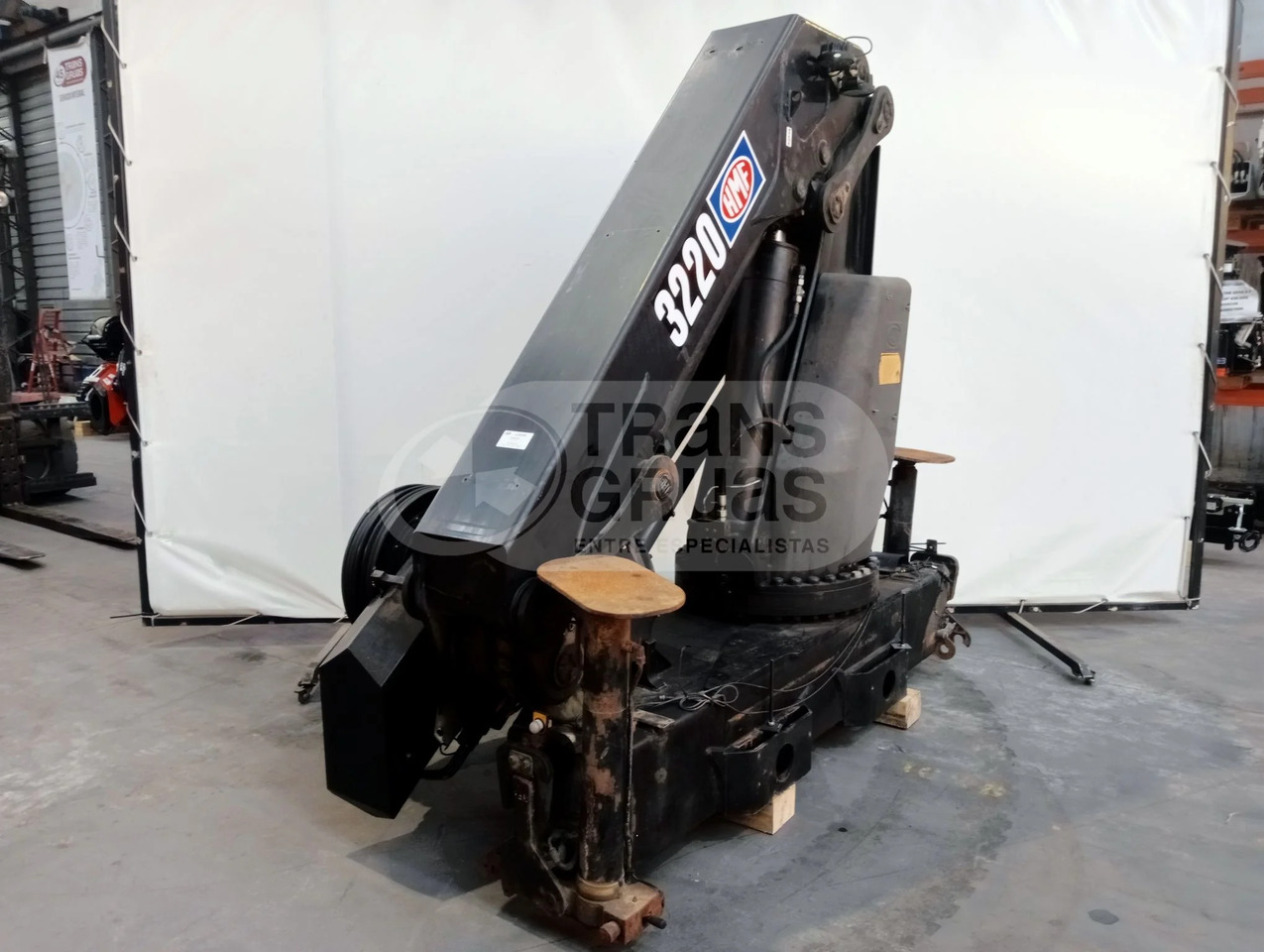 Grúa hidráulica HMF 3220 K5 - Derek pemuat: gambar 4 Grúa hidráulica HMF 3220 K5 - Derek pemuat: gambar 4