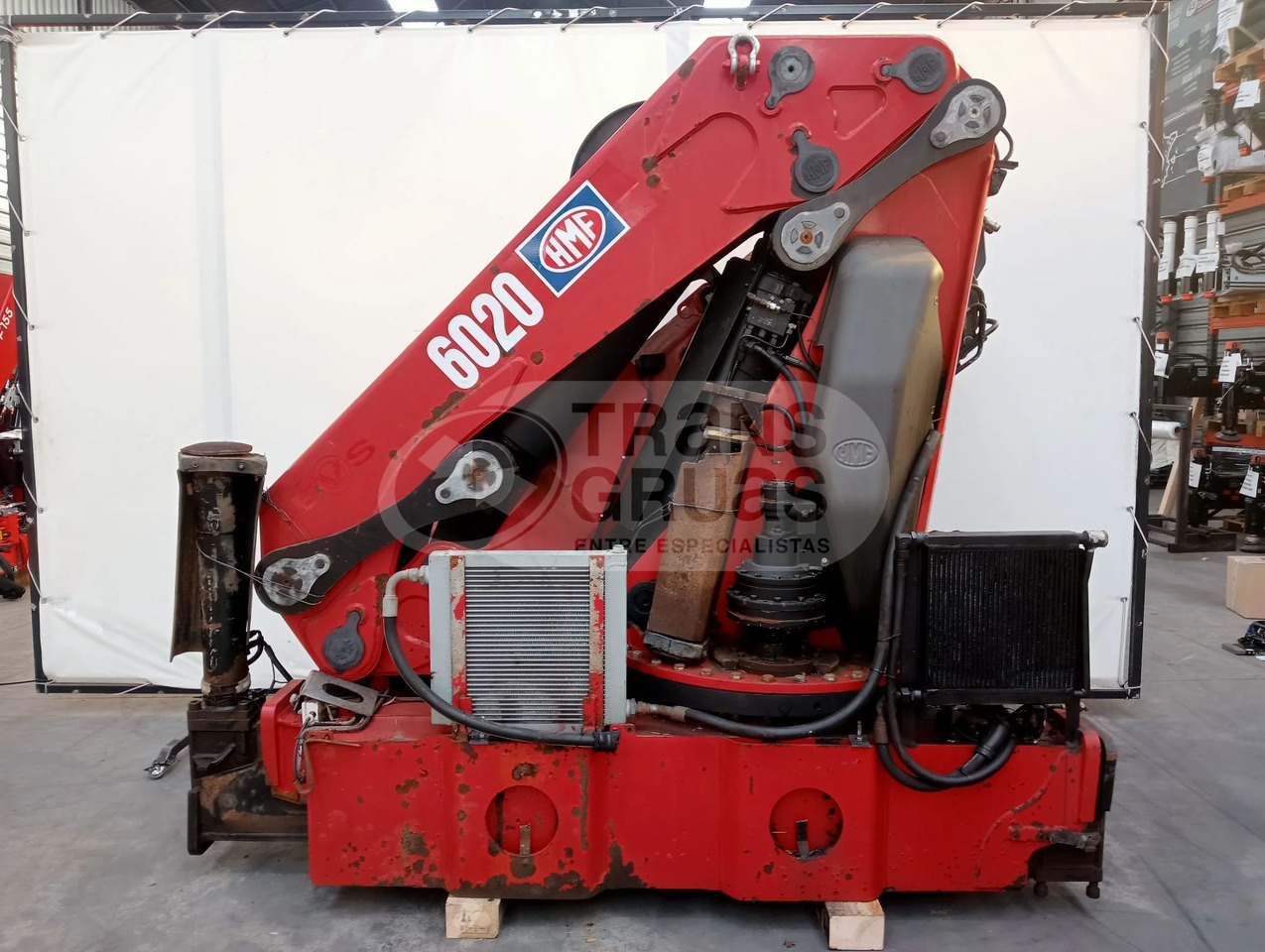 Grúa hidráulica HMF 6020 - Derek pemuat: gambar 2 Grúa hidráulica HMF 6020 - Derek pemuat: gambar 2