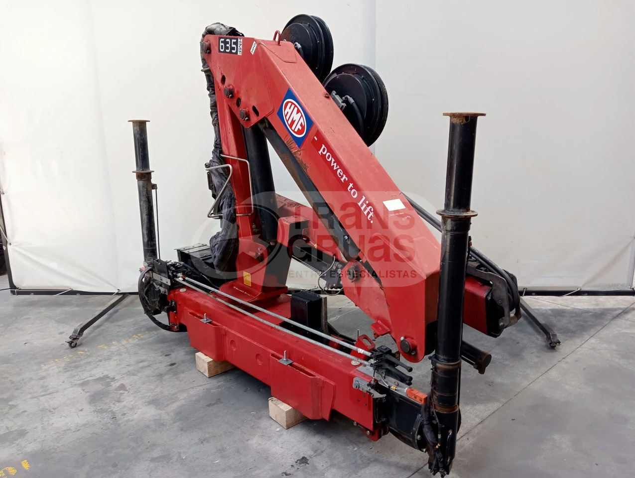 Grúa hidráulica HMF 635 K2 - Derek pemuat: gambar 2 Grúa hidráulica HMF 635 K2 - Derek pemuat: gambar 2