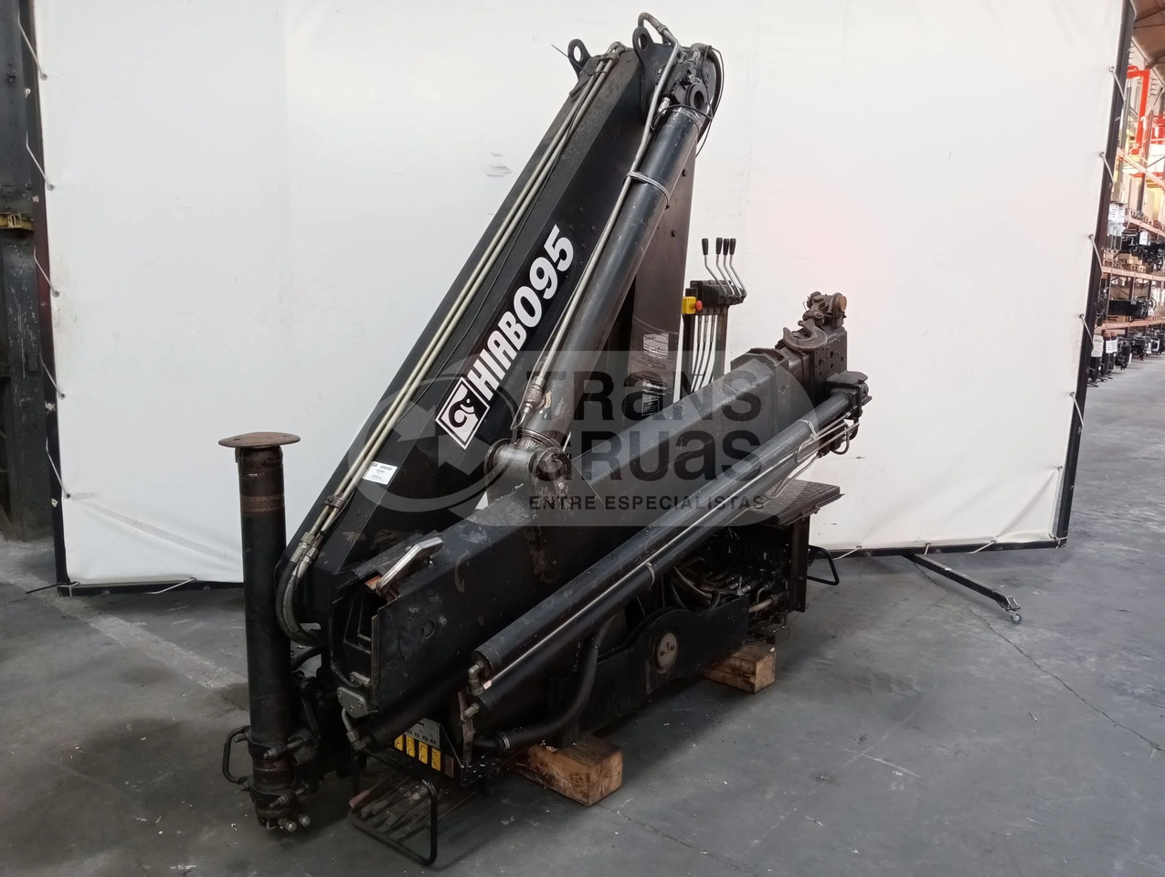 Grúa hidráulica Hiab 095-3 - Derek pemuat: gambar 2 Grúa hidráulica Hiab 095-3 - Derek pemuat: gambar 2