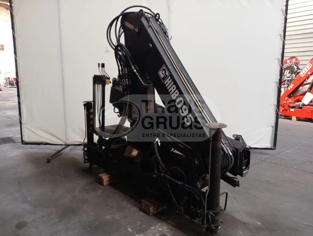 Grúa hidráulica Hiab 095-3 - Derek pemuat: gambar 3 Grúa hidráulica Hiab 095-3 - Derek pemuat: gambar 3