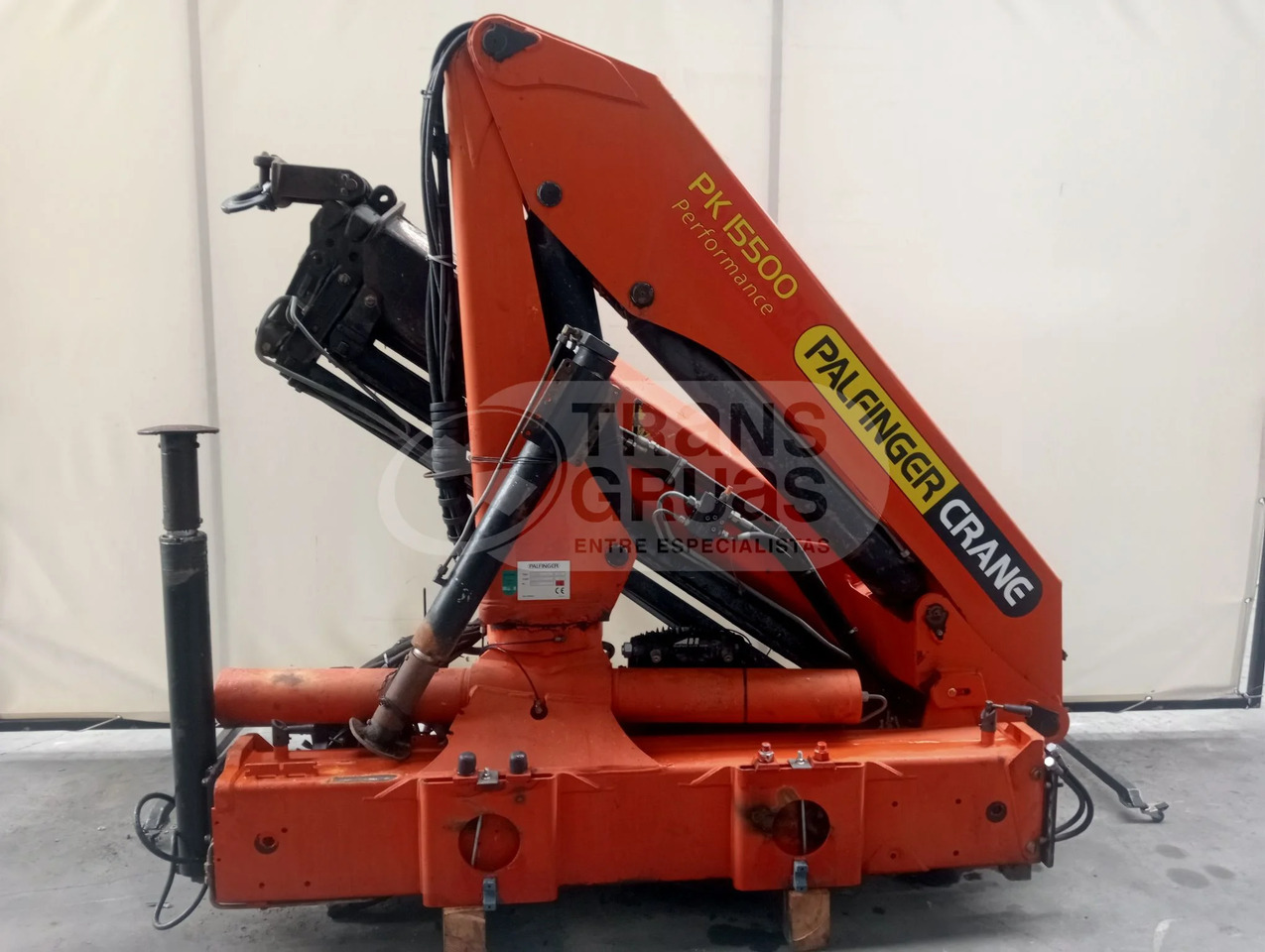 Derek pemuat Grúa hidráulica Palfinger PK 15500: gambar 5