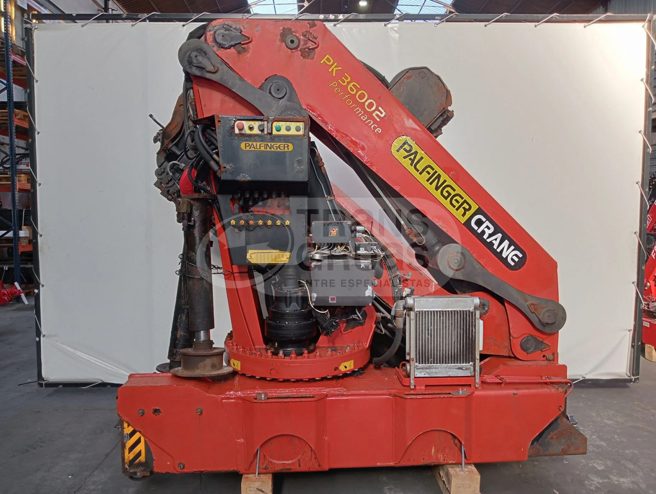 Grúa hidráulica Palfinger PK 36002 - Derek pemuat: gambar 1 Grúa hidráulica Palfinger PK 36002 - Derek pemuat: gambar 1
