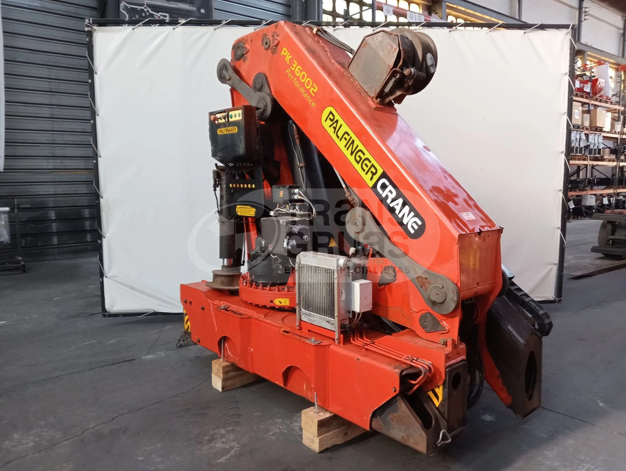 Grúa hidráulica Palfinger PK 36002 - Derek pemuat: gambar 4 Grúa hidráulica Palfinger PK 36002 - Derek pemuat: gambar 4