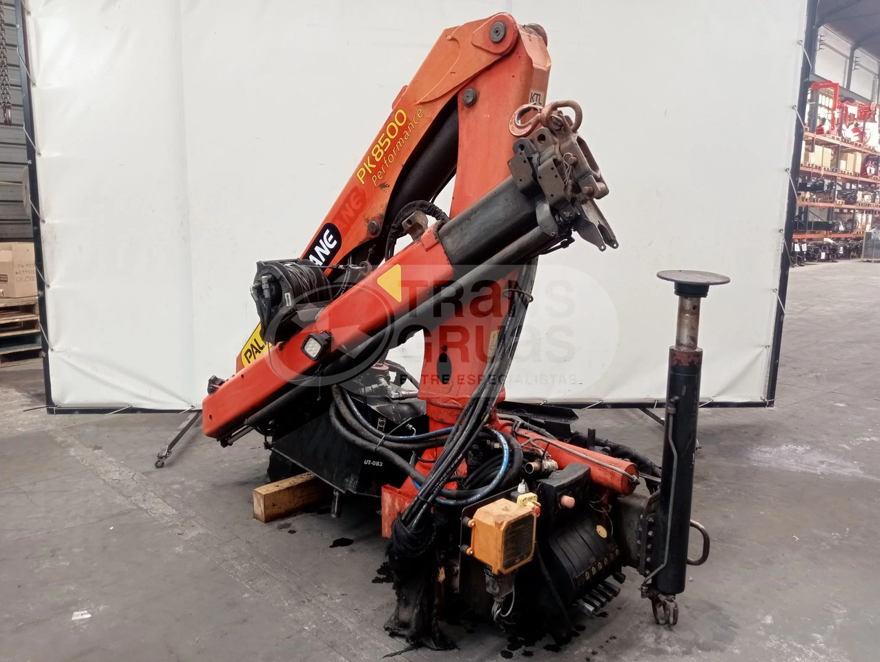 Grúa hidráulica Palfinger PK 8500 - Derek pemuat: gambar 3 Grúa hidráulica Palfinger PK 8500 - Derek pemuat: gambar 3