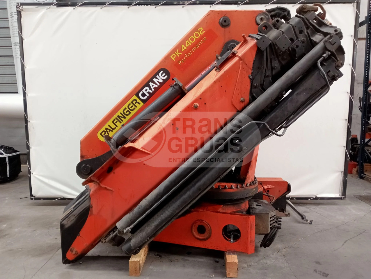 Grúa hodráulica Palfinger PK 44002 - Derek pemuat: gambar 1 Grúa hodráulica Palfinger PK 44002 - Derek pemuat: gambar 1