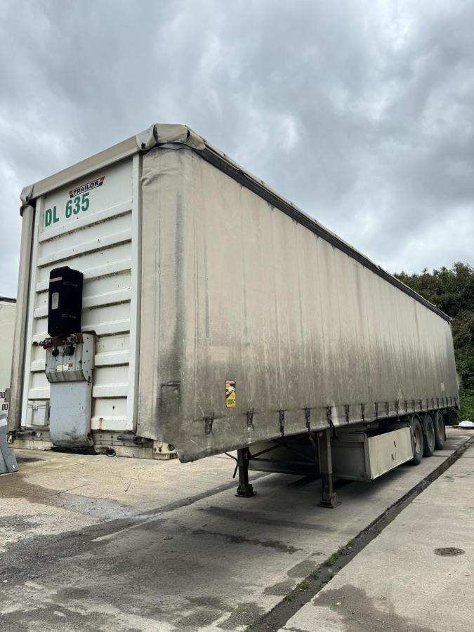 Trailor - Semi-trailer dengan terpal samping: gambar 1 Trailor - Semi-trailer dengan terpal samping: gambar 1