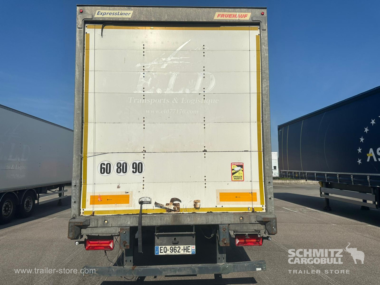 Semi-trailer kotak tertutup FRUEHAUF Dryfreight Standard: gambar 10