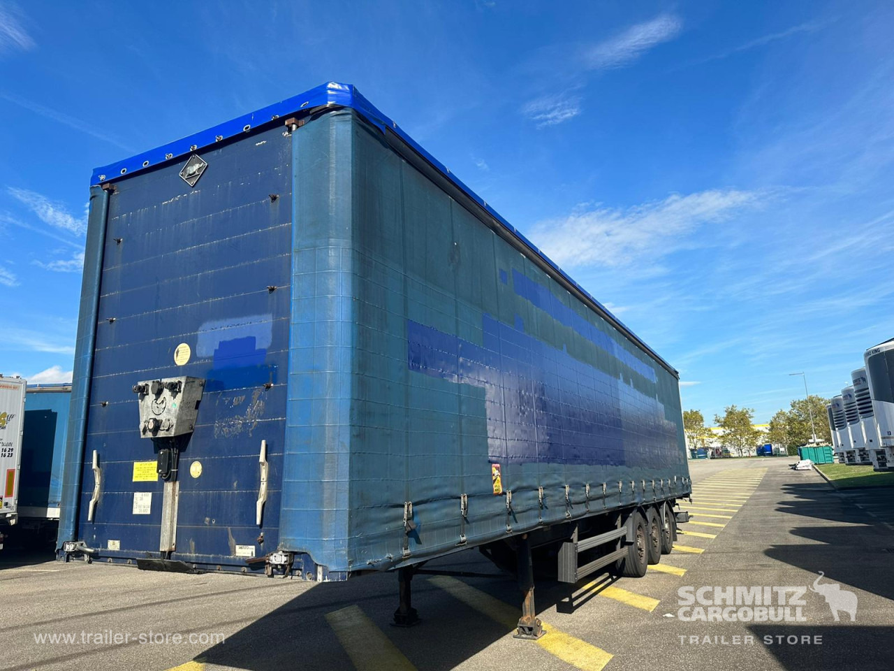 Semi-trailer dengan terpal samping SAMRO Curtainsider Standard: gambar 9