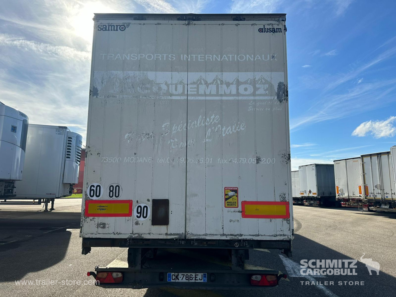 Semi-trailer dengan terpal samping SAMRO Curtainsider Standard: gambar 12