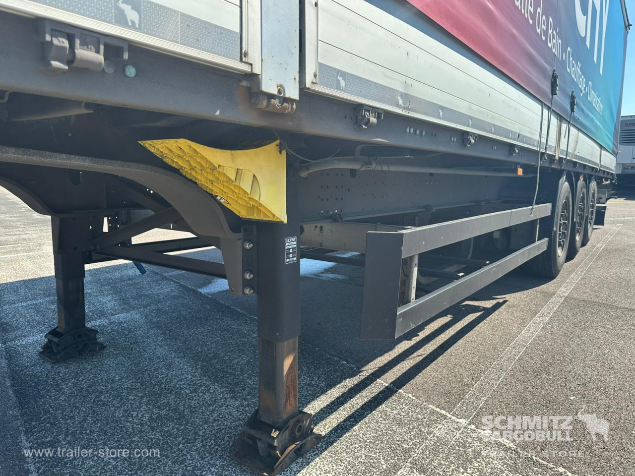 SCHMITZ Curtainsider Dropside - Semi-trailer dengan terpal samping: gambar 2 SCHMITZ Curtainsider Dropside - Semi-trailer dengan terpal samping: gambar 2