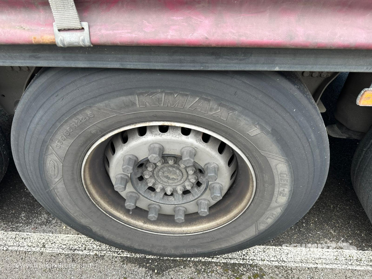 SCHMITZ Curtainsider Standard Taillift - Semi-trailer dengan terpal samping: gambar 3 SCHMITZ Curtainsider Standard Taillift - Semi-trailer dengan terpal samping: gambar 3