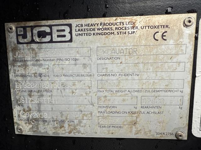 JCB JS 175 W+ - Ekskavator roda: gambar 5 JCB JS 175 W+ - Ekskavator roda: gambar 5