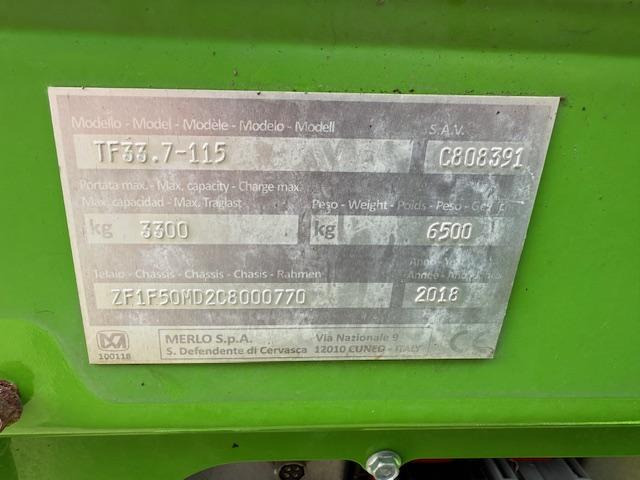 Merlo TF 33.7-115 mit Kabelbrand - Telehandler: gambar 5 Merlo TF 33.7-115 mit Kabelbrand - Telehandler: gambar 5