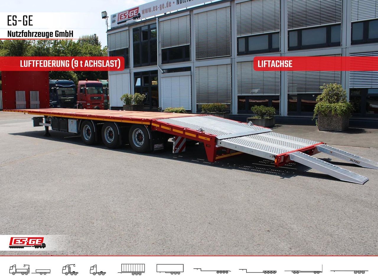 ES-GE 3-Achs Megatrailer, hydr. Heckabsenkung - Semi-trailer flatbed: gambar 1 ES-GE 3-Achs Megatrailer, hydr. Heckabsenkung - Semi-trailer flatbed: gambar 1