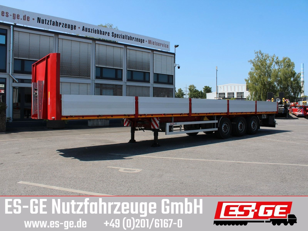 ES-GE 3-Achs Sattelanhänger -Bordwände ES-GE 3-Achs Sattelanhänger -Bordwände - Semi-trailer flatbed: gambar 2 ES-GE 3-Achs Sattelanhänger -Bordwände ES-GE 3-Achs Sattelanhänger -Bordwände - Semi-trailer flatbed: gambar 2