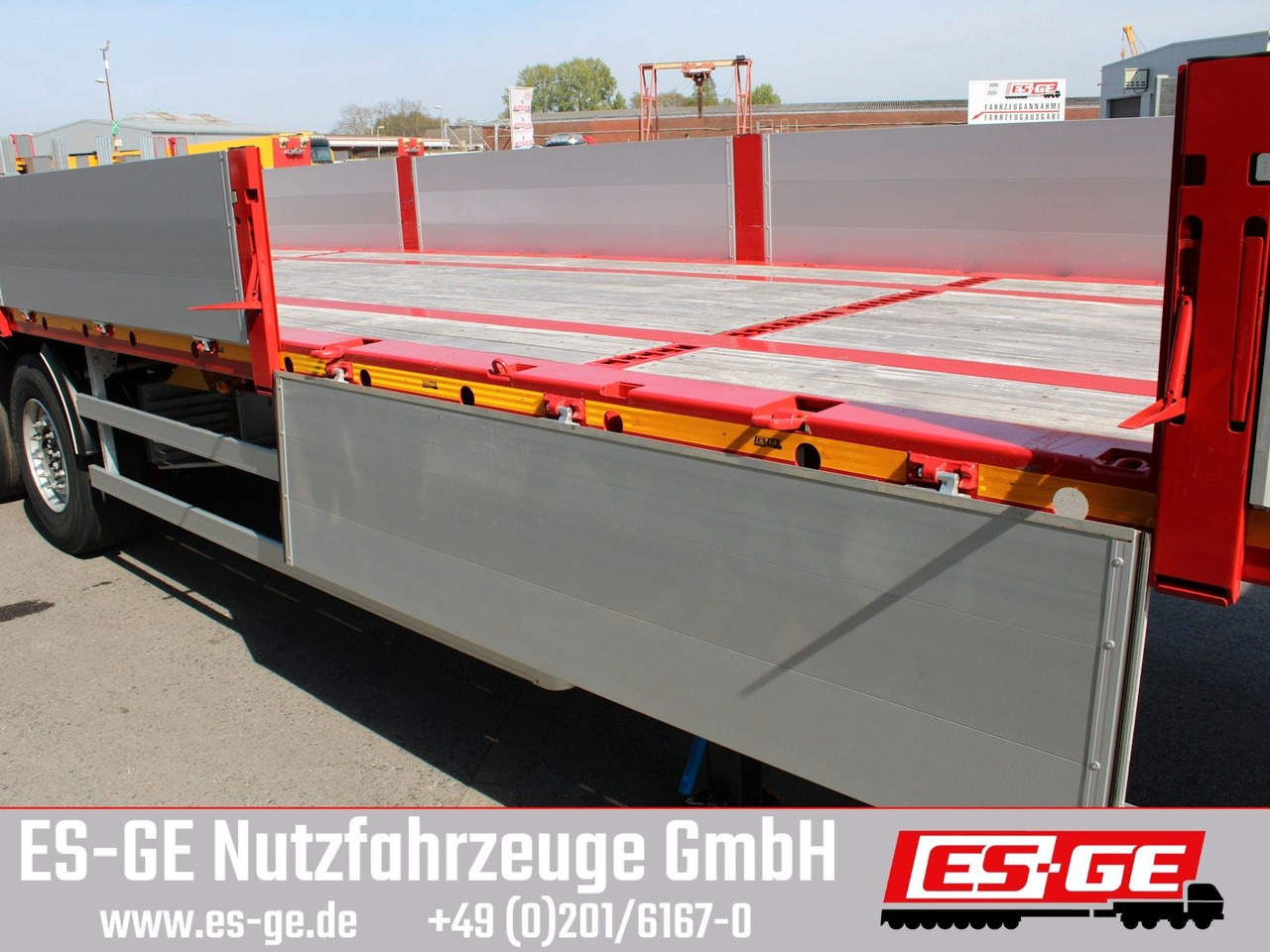 ES-GE 3-Achs Sattelanhänger -Bordwände - Semi-trailer flatbed: gambar 3 ES-GE 3-Achs Sattelanhänger -Bordwände - Semi-trailer flatbed: gambar 3