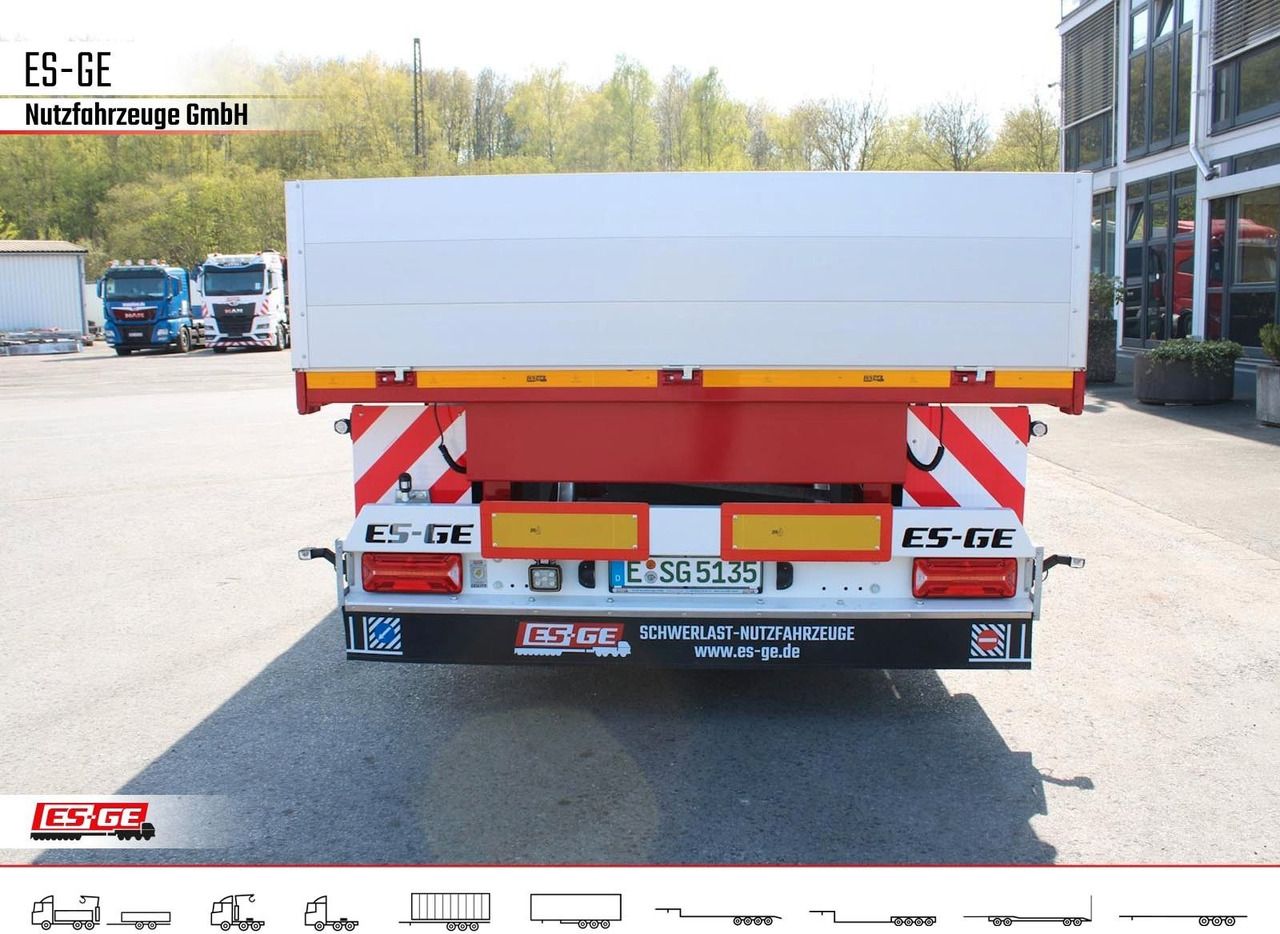Semi-trailer flatbed ES-GE 3-Achs Sattelanhänger -Bordwände: gambar 6