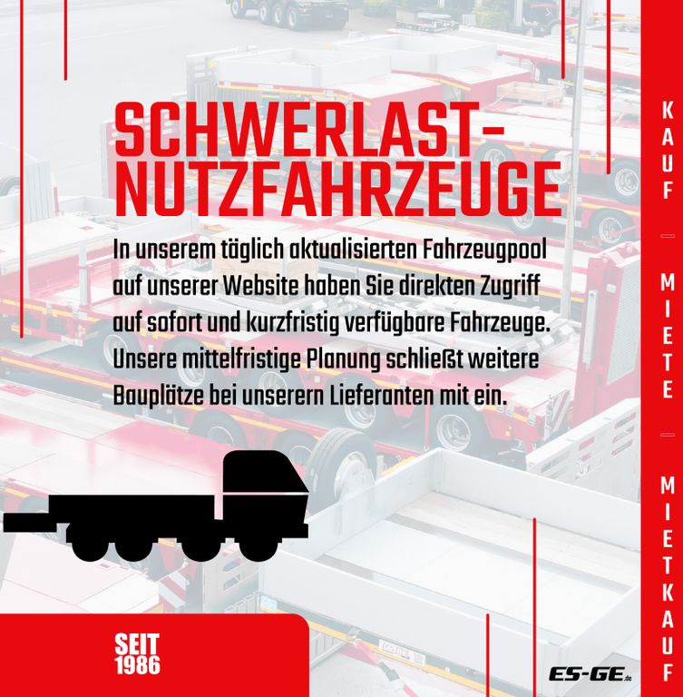 ES-GE 3-Achs Sattelanhänger - Rungen + CV - Semi-trailer flatbed: gambar 4 ES-GE 3-Achs Sattelanhänger - Rungen + CV - Semi-trailer flatbed: gambar 4