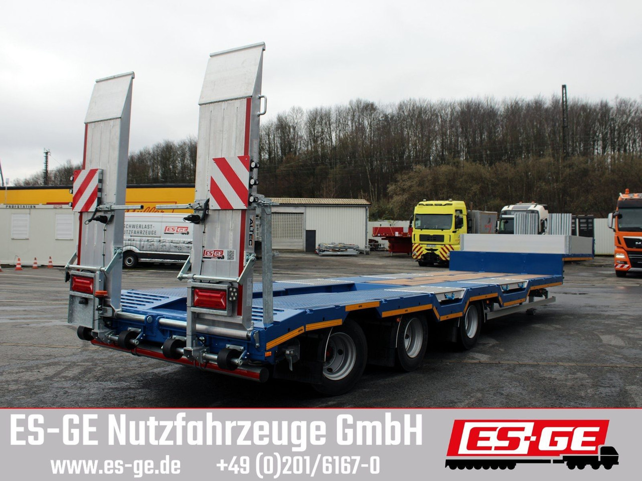 ES-GE 3-Achs-Satteltieflader - Radmulden - Semi-trailer low bed: gambar 3 ES-GE 3-Achs-Satteltieflader - Radmulden - Semi-trailer low bed: gambar 3