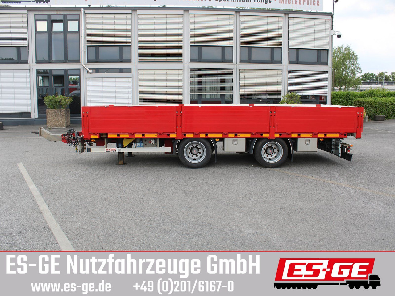 ES-GE Tandemanhänger - Containerverr. - Trailer flatbed: gambar 5 ES-GE Tandemanhänger - Containerverr. - Trailer flatbed: gambar 5