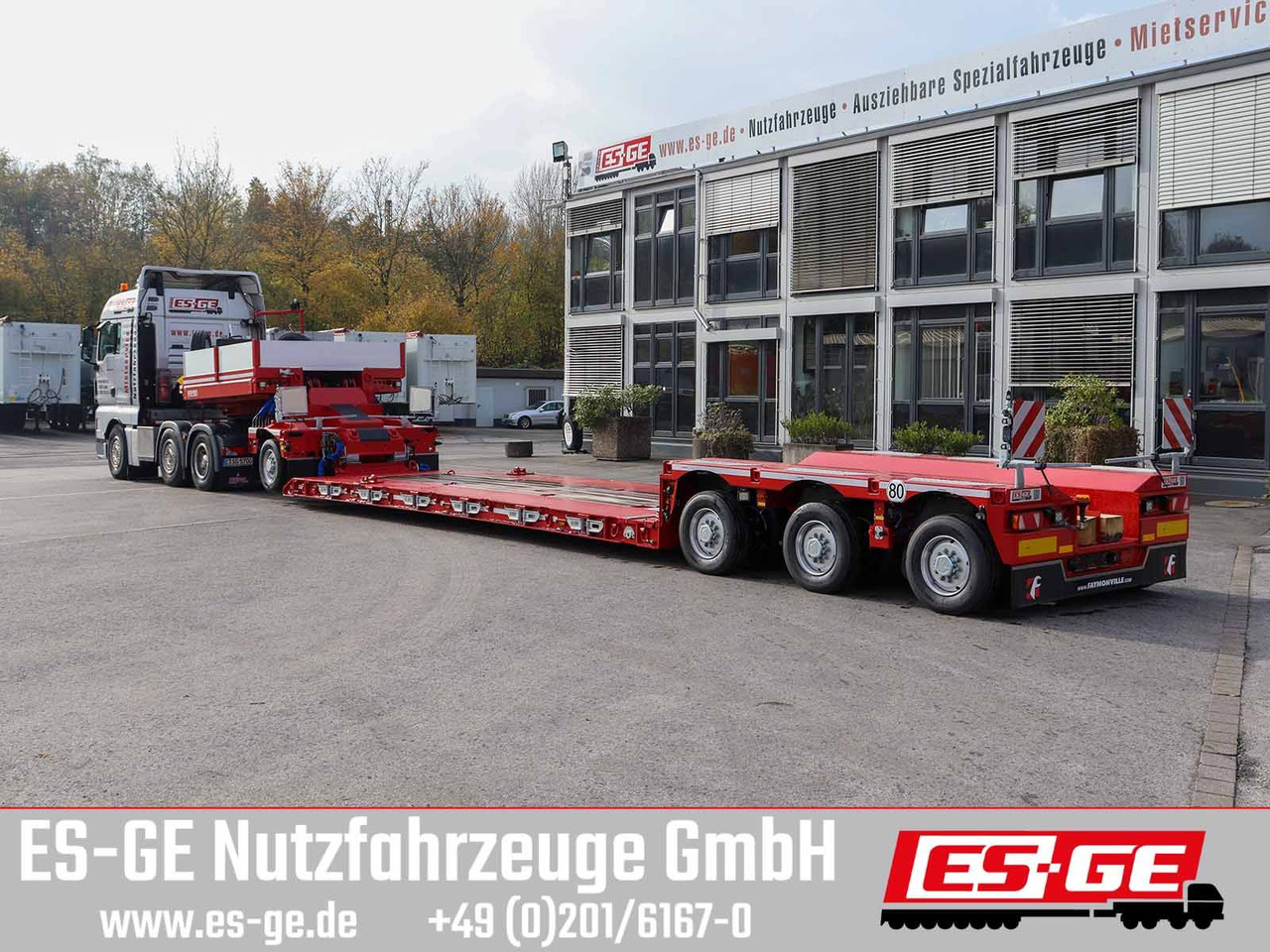 Faymonville Gigamax Tiefbett 1+3 - Semi-trailer low bed: gambar 1 Faymonville Gigamax Tiefbett 1+3 - Semi-trailer low bed: gambar 1