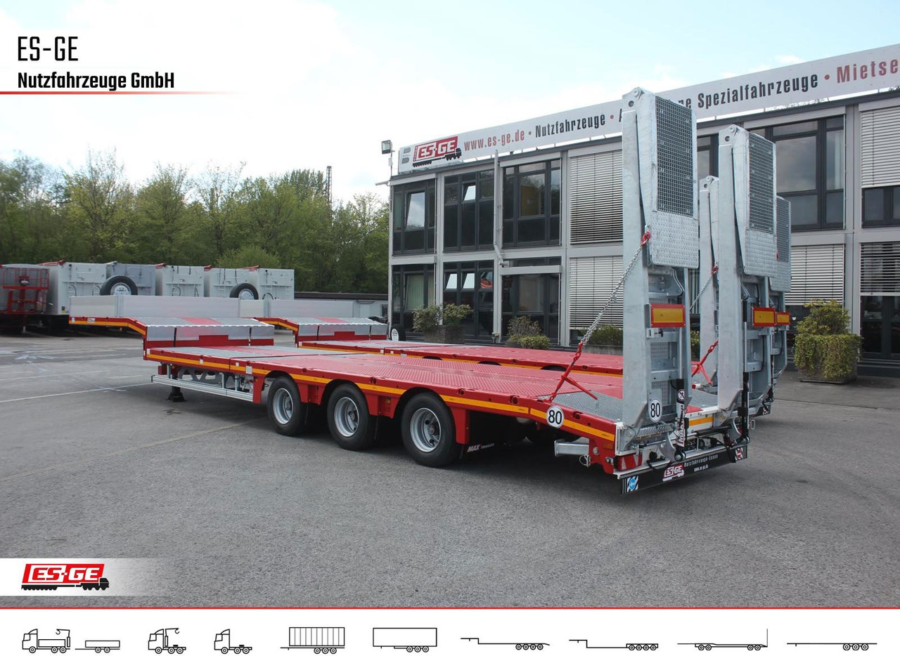 Faymonville MAX Trailer MAX100 Semi-Tieflader Hebebett - Semi-trailer low bed: gambar 2 Faymonville MAX Trailer MAX100 Semi-Tieflader Hebebett - Semi-trailer low bed: gambar 2