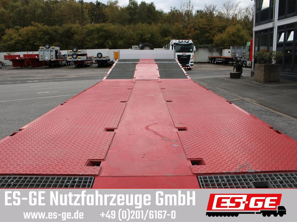 Semi-trailer low bed Faymonville MAX Trailer MAX100 Semi-Tieflader Hebebett: gambar 9