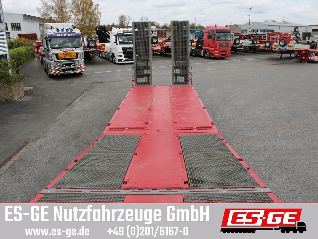 Semi-trailer low bed Faymonville MAX Trailer MAX100 Semi-Tieflader Hebebett: gambar 10