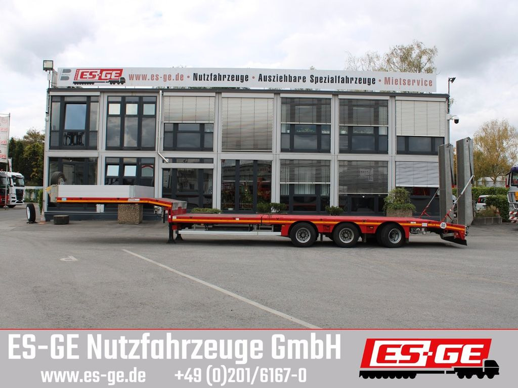Semi-trailer low bed Faymonville MAX Trailer MAX100 Semi-Tieflader Hebebett: gambar 6