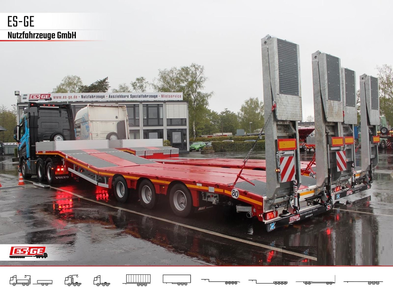 Faymonville MAX Trailer MAX100 Semi-Tieflader Hebebett - Semi-trailer low bed: gambar 1 Faymonville MAX Trailer MAX100 Semi-Tieflader Hebebett - Semi-trailer low bed: gambar 1