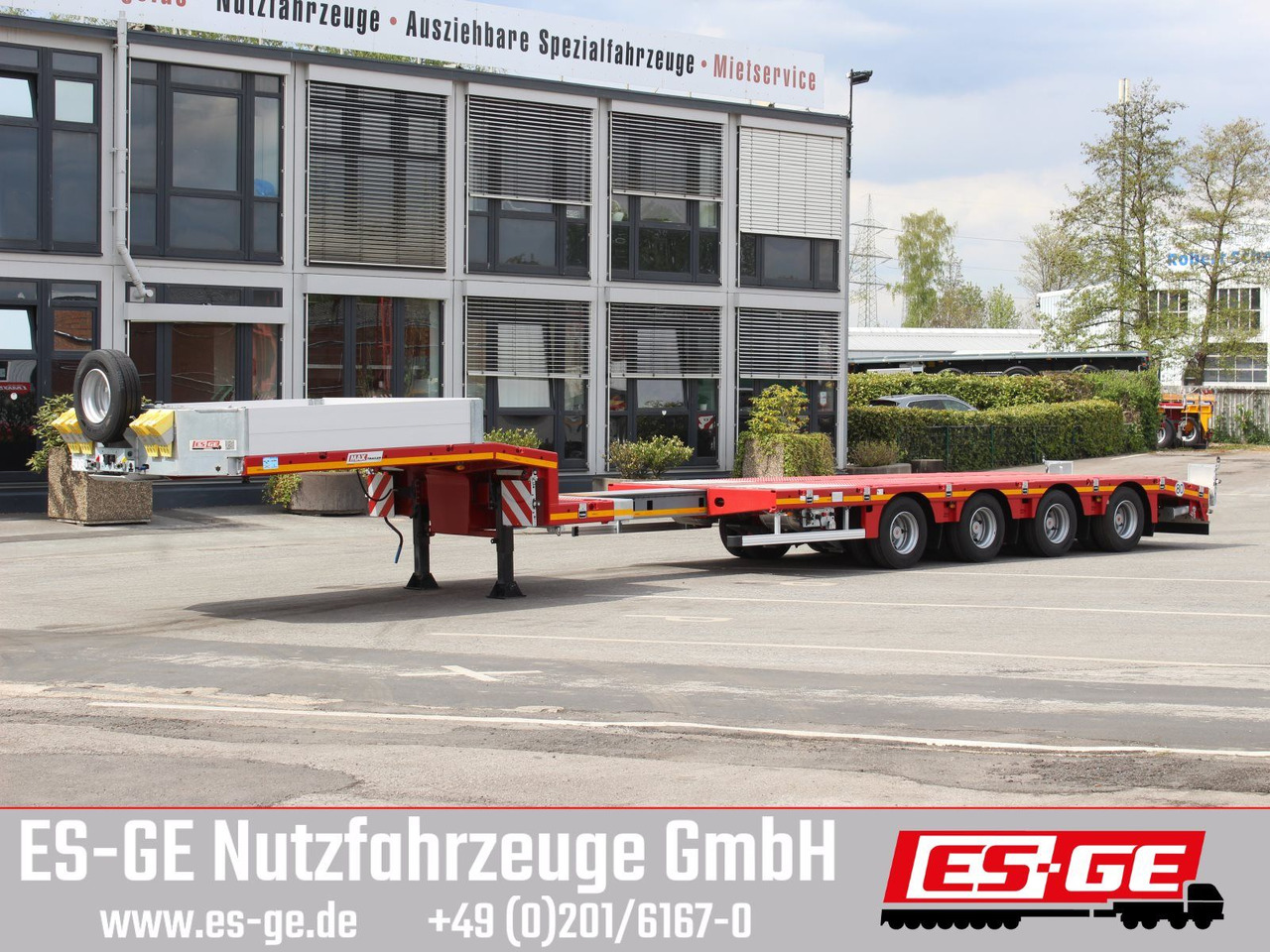 Faymonville MAX Trailer MAX100 Semi-Tieflader - Semi-trailer low bed: gambar 1 Faymonville MAX Trailer MAX100 Semi-Tieflader - Semi-trailer low bed: gambar 1