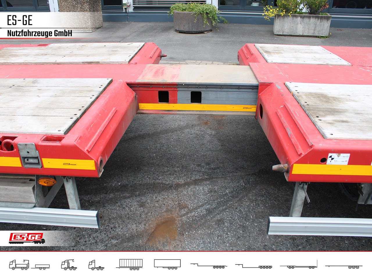 Faymonville MAX Trailer MAX100 Semi-Tieflader Radmulden - Semi-trailer low bed: gambar 4 Faymonville MAX Trailer MAX100 Semi-Tieflader Radmulden - Semi-trailer low bed: gambar 4