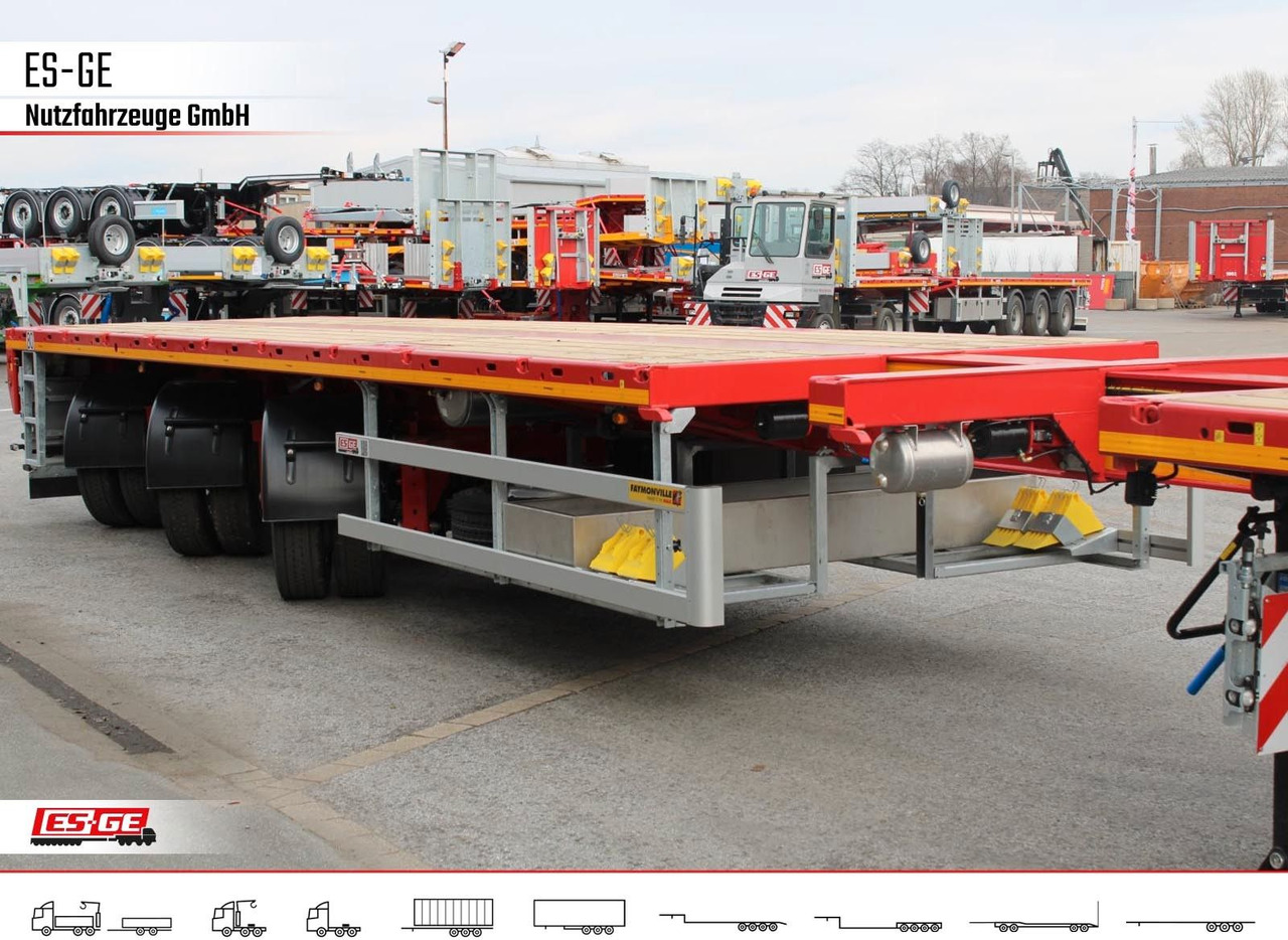 Faymonville Telemax Sattelauflieger - hydr. gelenkt Faymonville Telemax Sattelauflieger - hydr. gelenkt - Semi-trailer flatbed: gambar 5 Faymonville Telemax Sattelauflieger - hydr. gelenkt Faymonville Telemax Sattelauflieger - hydr. gelenkt - Semi-trailer flatbed: gambar 5