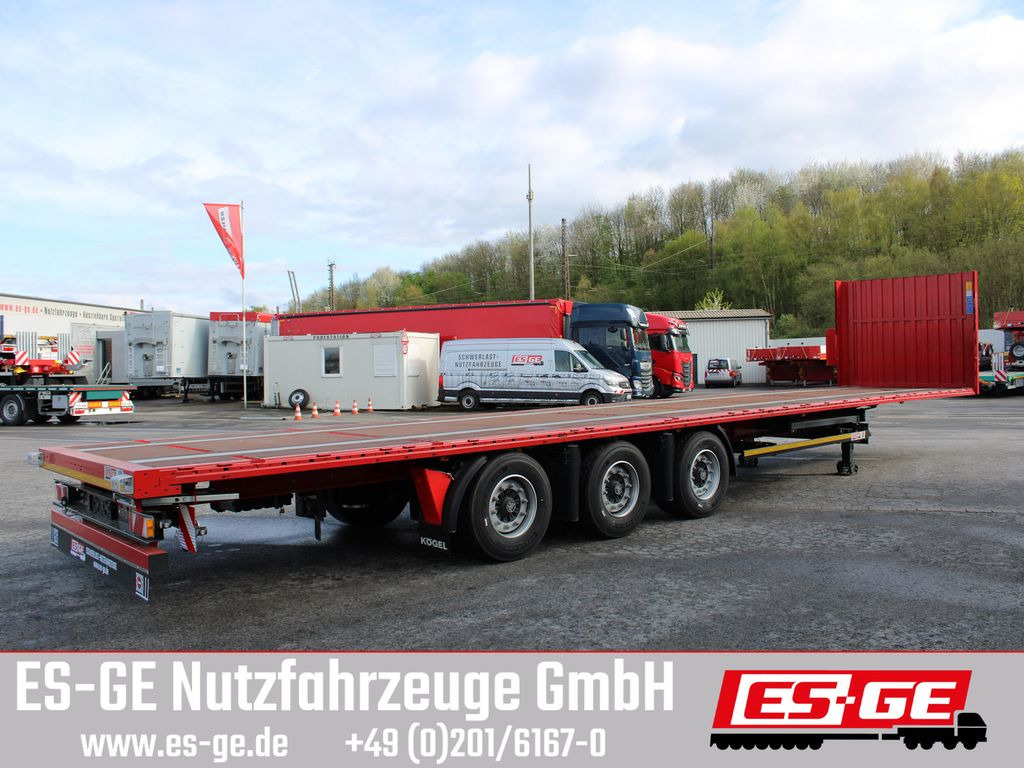Kögel 3-Achs-Mega Chassis - Semi-trailer flatbed: gambar 5 Kögel 3-Achs-Mega Chassis - Semi-trailer flatbed: gambar 5