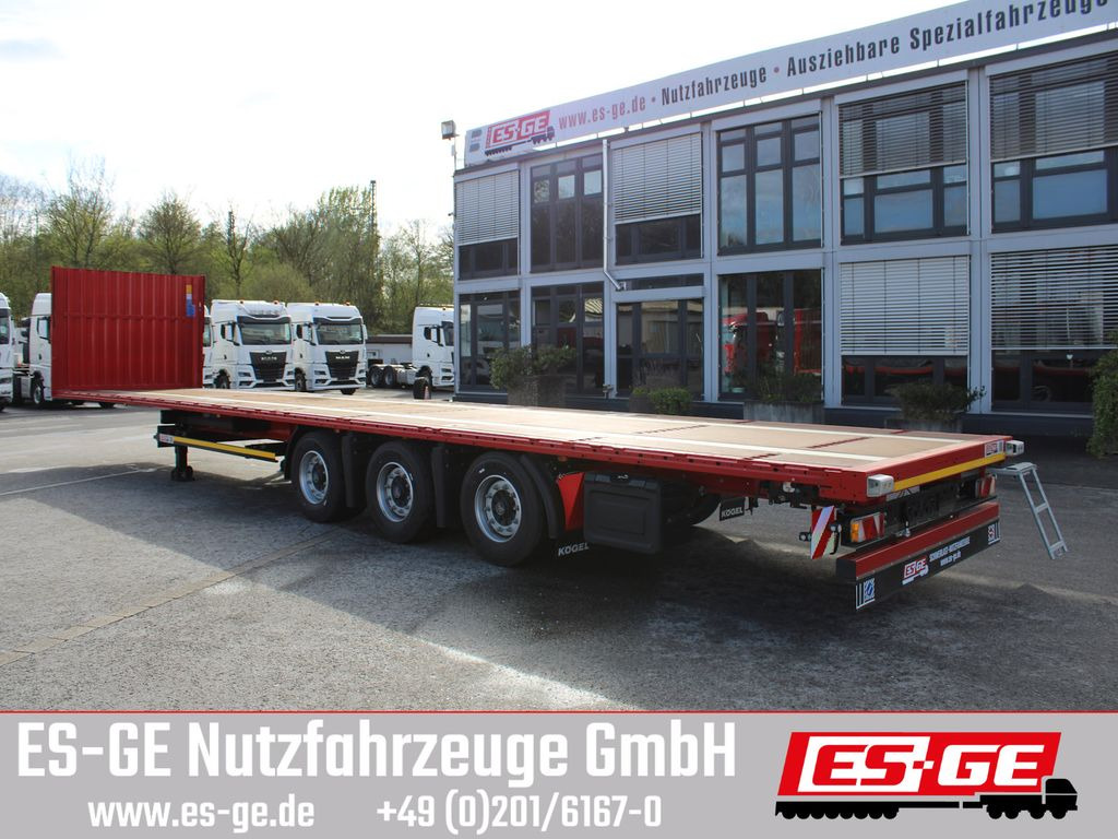 Kögel 3-Achs-Mega Chassis - Semi-trailer flatbed: gambar 2 Kögel 3-Achs-Mega Chassis - Semi-trailer flatbed: gambar 2