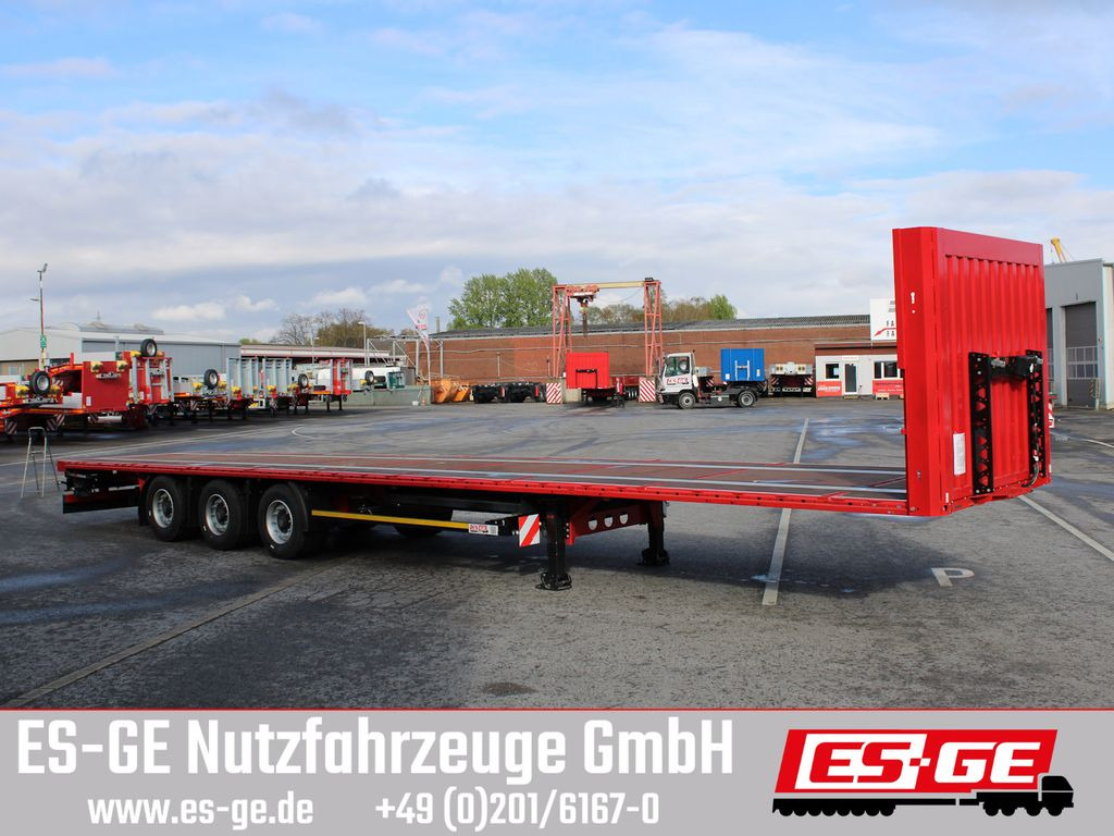 Kögel 3-Achs-Mega Chassis - Semi-trailer flatbed: gambar 4 Kögel 3-Achs-Mega Chassis - Semi-trailer flatbed: gambar 4