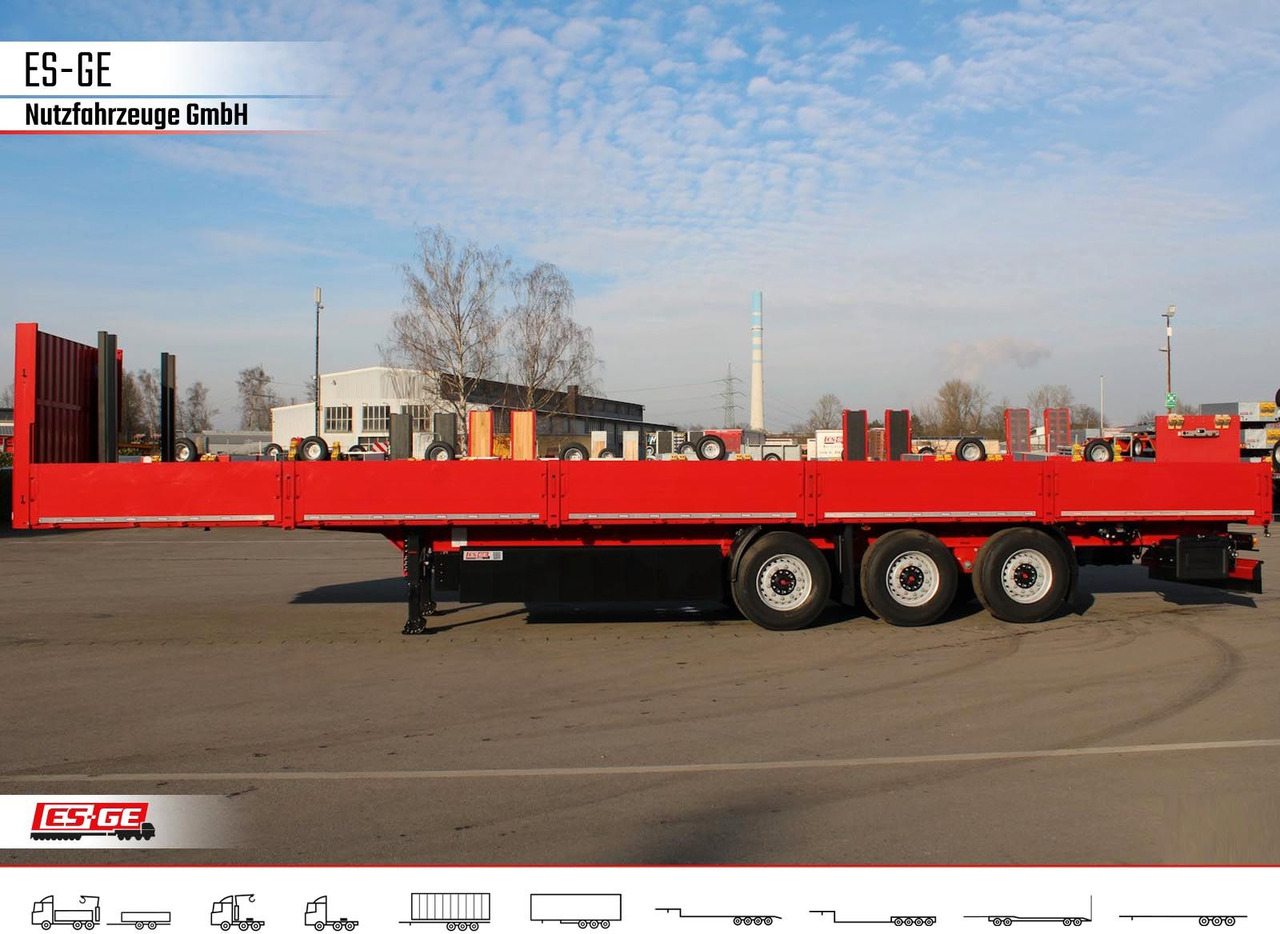 Kögel Multi Chassis, verstärkt, Bordwände - Semi-trailer flatbed: gambar 5 Kögel Multi Chassis, verstärkt, Bordwände - Semi-trailer flatbed: gambar 5
