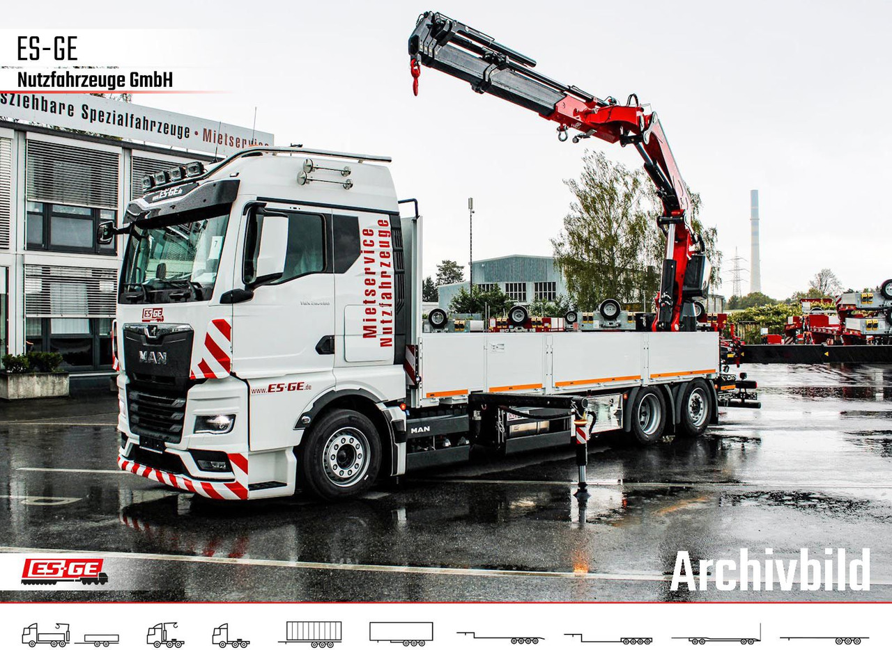 MAN TGX 26.480 6x2-4 LL CH mit Fassi F545RA.2.26 - Truk flatbed, Truk derek: gambar 1 MAN TGX 26.480 6x2-4 LL CH mit Fassi F545RA.2.26 - Truk flatbed, Truk derek: gambar 1