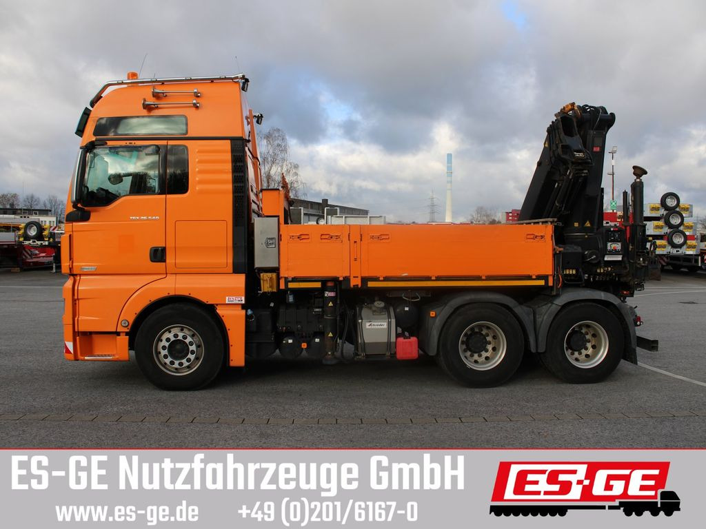 MAN TGX 26.540 + HIABV-Ladekran 477E-4 HIPRO - Truk flatbed, Truk derek: gambar 5 MAN TGX 26.540 + HIABV-Ladekran 477E-4 HIPRO - Truk flatbed, Truk derek: gambar 5