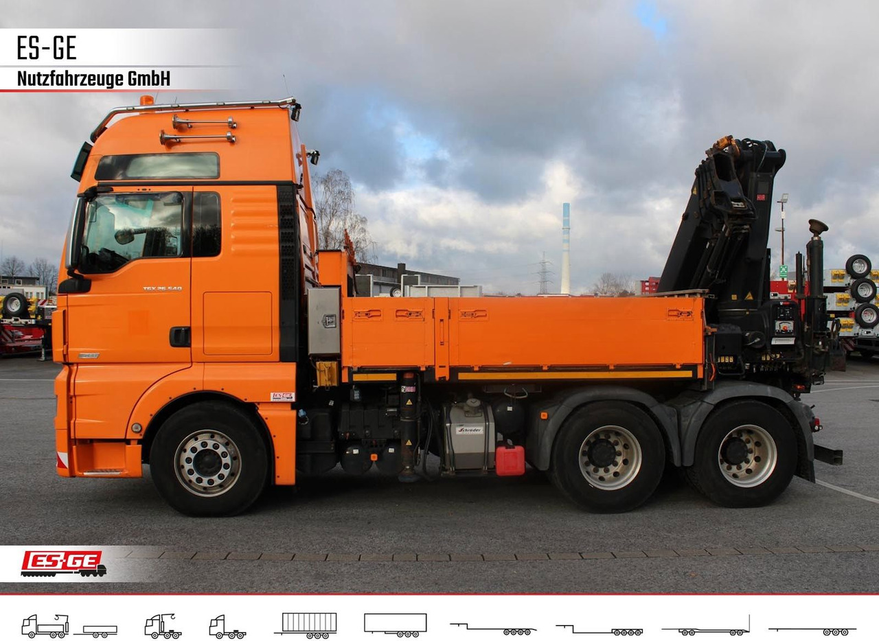 MAN TGX 26.540 + HIABV-Ladekran 477E-4 HIPRO MAN TGX 26.540 + HIABV-Ladekran 477E-4 HIPRO - Truk flatbed, Truk derek: gambar 5 MAN TGX 26.540 + HIABV-Ladekran 477E-4 HIPRO MAN TGX 26.540 + HIABV-Ladekran 477E-4 HIPRO - Truk flatbed, Truk derek: gambar 5