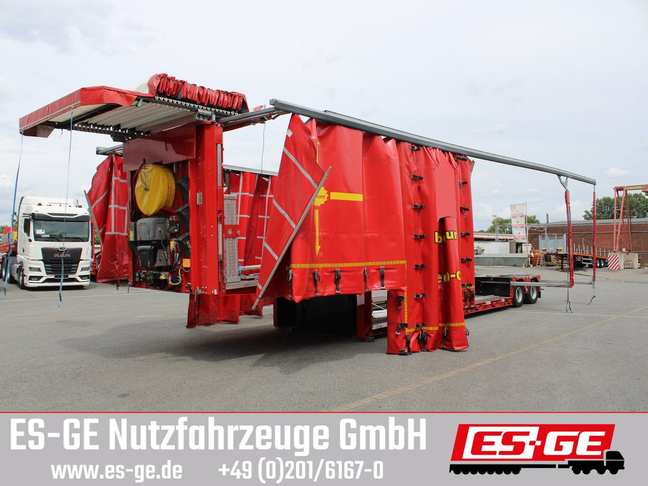 Meusburger 2-Achs-Jumbo-Tiefbett, verbreiterbar - Semi-trailer low bed: gambar 4 Meusburger 2-Achs-Jumbo-Tiefbett, verbreiterbar - Semi-trailer low bed: gambar 4