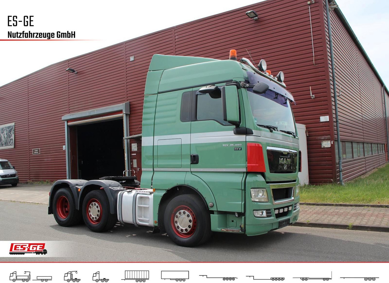 MAN TGX 26480 6x2/4 BLS - Tractor head: gambar 1 MAN TGX 26480 6x2/4 BLS - Tractor head: gambar 1