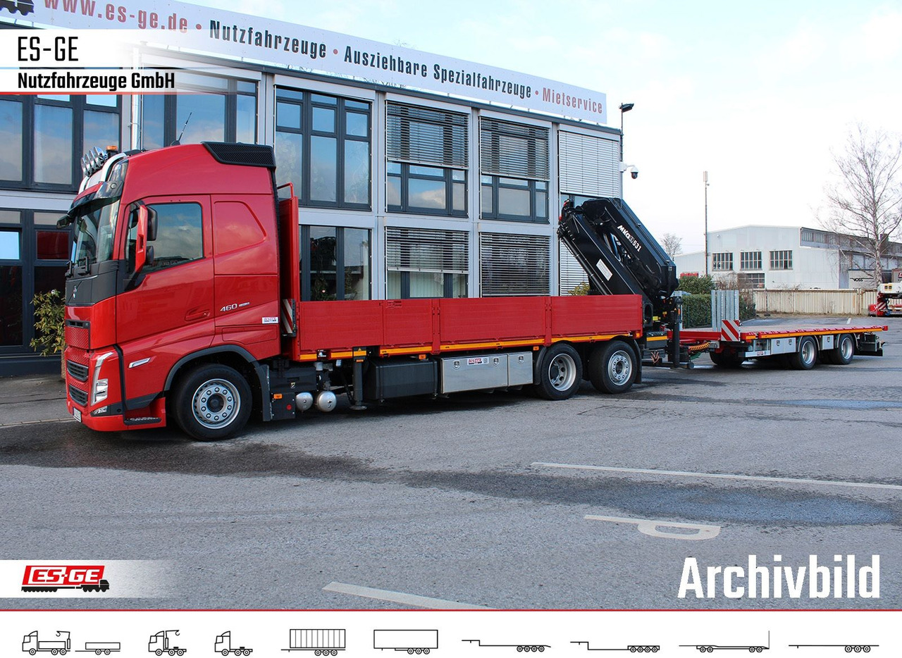 Volvo FH 460 6x2R NLA, MKG HLK 531HP a6 - Truk flatbed, Truk derek: gambar 1 Volvo FH 460 6x2R NLA, MKG HLK 531HP a6 - Truk flatbed, Truk derek: gambar 1